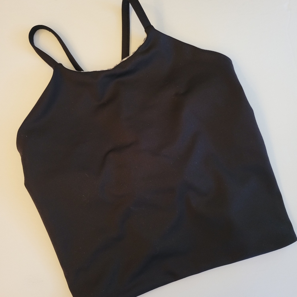 Lace up swim tank